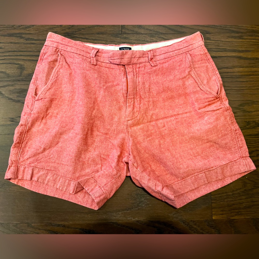 Men’s J-Crew Reade 5” Flex Chino Shorts - sz. 32